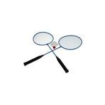 NASYA badminton seti raket ve top mavi1