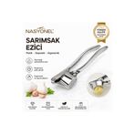 nasyonel Paslanmaz Çelik Sarımsak Ezici