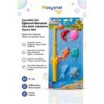 NASYONEL TOYS Çocuklar İçin Eğlenceli Mıknatıslı Olta Balık Yakalama Oyunu Seti