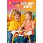NASYONEL TOYS Hip-Hop Pops Çocuk Oyuncak Topu – Zıplayan Eğlenceli Top -