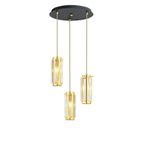Natali 3lü Sarkıt Gold Modern Genç Odası Mutfak Salon Sarkıt Avize