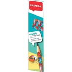 Nataraj Kurşun Kalem Seti 12'li Renkli Marble Tasarım ile Akıcı Yazım İçin