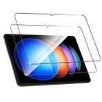 Natbok Xiaomi Pad 6S Pro 12.4 için 2 Paket Temperli Cam Ekran Koruyucu, 9H Sertlik, Ultra Dayanıklı, Anti-Parmak İzi, Kabarcıksız, HD-Şeffaf, Tam Kapsama Xiaomi Pad 6S Pro 12.4 Tablet Film