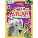 National Geographic Kids Poniler ve Atlar Çıkartmalı Aktivite Kitabı