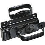 National Hardware N101-576 Salıncak kapı sürgüsü, siyah, 3/4 inç