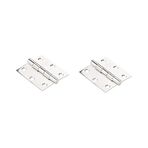 National Hardware N276-972 V514 Paslanmaz Çelik Kapı Menteşeleri, 2 paket, 2-1/2 İnç