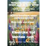 Nationale bloemen van landen over de hele wereld Noord- en Zuid-Amerika en Oceanië: Kleurboeken voor volwassenen kleurrijke reis