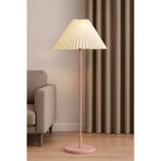 Natiorj Umbrella Straight Pembe Tek Ayaklı Dekoratif Salon Yatak Odası Proje Lambader