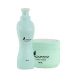 Native Base 500 ML Doğal Şampuan+300 ML Onarıcı Maske