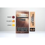 Native Base 8.0 Açık Kumral Ev Kiti Saç Boyası