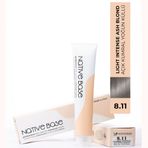 Native Base 8.11 Açık Kumral Yoğun Küllü 100 ml Saç Boyası