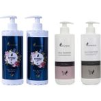 Native Base Quick Treatment Şok Keratin Bakım Ve Daily Günlük Şampuan Krem 4lü Set - 1