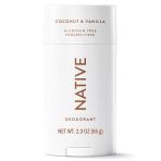 Native Coconut & Vanilla Alüminyumsuz Stick Deodorant 65Gr