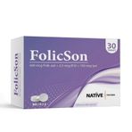 Native Folicson Folik Asit B12 Iyot 30 Tablet