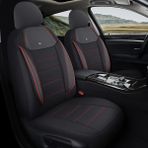 Nato Concept Renault Brodway Sedan 1992 Aracınıza Uyum Sağlayan Tam Takım Oto Koltuk Kılıfı - Yıldız Siyah