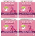 Natracare Organik Ve Doğal Kanatlı Ultra Ekstra Regular 4lü Set - 48 Adet Ped