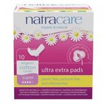 Natracare Ultra Ekstra Kanatlı Süper Ped 10lu
