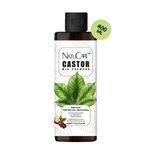 NatuCare Üst Düzey Onarıcı ve Yoğun Nemlendirici Castor Hint 400 ml Saç Bakım Şampuanı