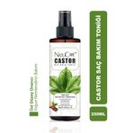 NatuCare Üst Düzey Onarıcı Ve Yoğun Nemlendirici Castor Hint Saç Bakım Toniği 250ml