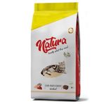 Natura 1 kg Somonlu Hamsili ve Yaban Mersinli Düşük Tahıllı Kısırlaştırılmış Kedi Maması