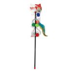 Natura 45 cm Parlak Kordon Toplu Kedi Olta Oyuncağı