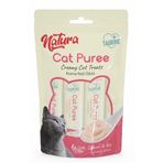 Natura 5 Adet Kedi Püre Kremli Somon Dana Ödül