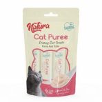 Natura 60 gr Cat Pure Somonlu & Sığır Etli Kedi Sıvı Ödül Maması