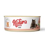 Natura 70 gr Adult Tahılsız Ton Balık ve Karidesli Yetişkin Kedi Konservesi