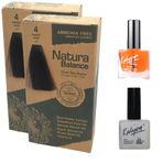 Natura Balance 4 Kahve 2 Adet Saç Boyası + Kalyon Tırnak Besleyici ve Bakım Yağı