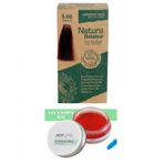 Natura Balance 5.66 Şarap Kızılı Saç Boyası + Joy line Kaş Şekillendirici ve Sabitleyici 50 ml Wax