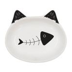 Natura Cat Fish 200 ml 14 cm Seramik Mama Kabı