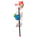 Natura PTC-024 30 cm Parlak Pon Pon Kedi Olta Oyuncağı