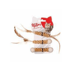 Natura PTC-043 Tüylü 3'lü İnce Kedi Diş Kaşıma