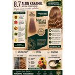 NATURABALANCE Natura Balance Kalıcı Krem Saç Boyası – Amonyaksız Formül – ALTIN KARAMEL – Bitkisel içerikli
