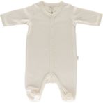 Naturaborn Gots Organik Sertifikalı Patikli Kroşetalı Bebek Uyku Tulumu - 3 - 6 Ay - Bej