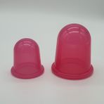 Naturachi Silikon ve Boyun Masaj Kupa Seti 2'li Pembe Renk