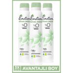 Natural Breeze Kadın Vegan Deodorant 3X200 Ml Hızlı Kurur, Leke Bırakmaz
