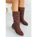 Natural Shoes Plod Siyah Süet Çizme