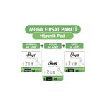 Natural Ultra Hassas Hijyenik Ped 124 Adet Ped Mega Fırsat Paketi
