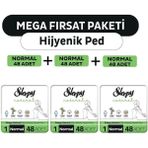 Natural Ultra Hassas Hijyenik Ped Mega Fırsat Paketi Normal 144 Adet