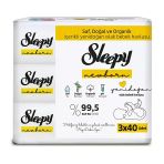 Natural Ultra Hassas Yenidoğan Bebek Islak Mendil 3X40 Adet