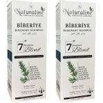 Naturaline Roemary Shampoo 7 Doğal Bileşim 2x400 ml Biberiye Şampuanı