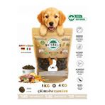 NATURALİS BARF FOOD Kuzulu %100 Doğal Kurtulmuş Köpek Maması Hipoalerjenik AirDried Barf Elit Köpek Maması Kuzulu 1 kg