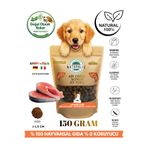 NATURALİS BARF FOOD Somon Et Topu Organic 150gr Hipoalerjenik % 0 Karışım Köpek Ödül Maması %100 Doğal AirDried Kurtulmuş