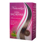 Naturalive 0.1 Açık Kahve Saç Boyası