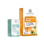 NaturalNest Bromelain Plus 60 Kapsül + Probiotic 10 Kapsül