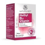 NaturalNest Methyl Vitamin B12 1000 mcg Metilkobalamin 10 ml Sprey