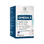 NaturalNest Omega 3 1200 mg 60 Kapsül Balık Yağı