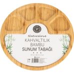 Naturalove Bambu Sunum Tabağı - 5 Bölmeli