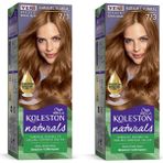 Naturals Saç Boyası Karamel Kumral 7/3 2x Paket Nemere